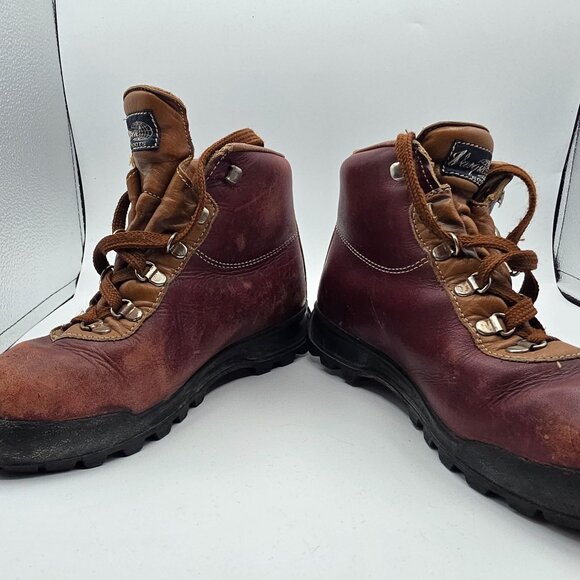 Vasque Gore Tex Womens Hiking Boots 7M Brown Leather Waterproof Italy Camping - Picture 2 of 16